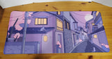 Machi Purple Night Scene Desk Mat UNUSED