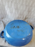 Le Creuset 30 Blue Enamel Braiser
