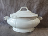 Loucarte Portugal White Ceramic Soup Tureen