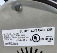 Hurom Juicer Model No. HU-100 WORKS