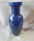 Blue Ceramic Vase