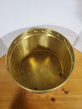 Large Brass Cache Pot