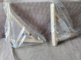 Pair of Ikea "Ekby Valter" Shelf Brackets
