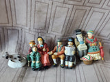 Department 56 Dickens' Village "Sitting in Camden Park" 4 Piece Figurine Set