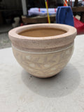 Decorative Glazed Pottery Planter