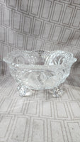 Hofbauer Byrdes Crystal Footed Bowl
