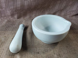 Quality Norpro Porcelain Mortar & Pestle