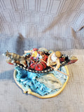 Maruri Limited Edition Santa's World Travels Collection "Rapid Delivery" Figurine