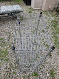 4-Tier Chrome Wire Shelving Unit