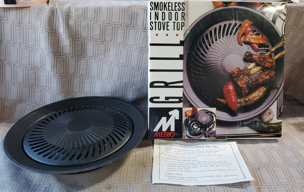 Metro Smokeless Indoor Stove Top