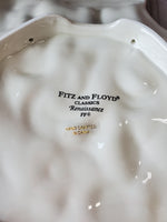 Fitz and Floyd Santa Canape Plate