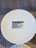 Set of 4 Crate & Barrel Ramekins