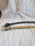 Pair of Coach Leather Belts (J)—Women's Size Large