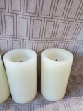 Set of 4 Battery Powered Candles WORKS
