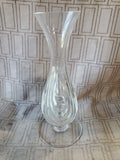 Baccarat Primavere Crystal Flare Footed Vase