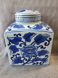 Blue and White Ceramic Ginger Jar (B)