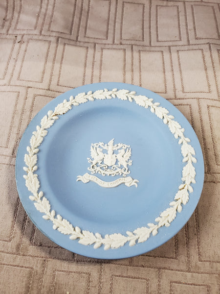 Wedgwood Blue Jasperware Small Trinket Dish