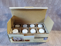 Set of 4 Mini Porcelain Salt and Pepper Shakers