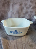 Lot of 3 Corning Ware "Blue Cornflower" Dishes