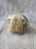 Carved Stone Bear Paperweight
