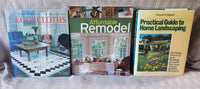 (A) Lot of Home Improvements Books
