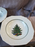Set of 4 Cuthbertson Original Christmas Tree Bowls