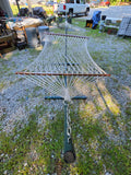Rope Hammock w/Frame and Removable Cover/Pillows