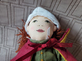 Anne of Jamestown Cloth Doll (2 AVAILABLE PRICED INDIVIDUALLY AT "10 EACH)