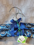 Set of 3 Vera Bradley "Windsor Navy" Pattern Hangers UNUSED