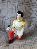 Pair of Walt Disney Productions Cinderella Ceramic and Prince Charming Figurines