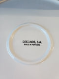 Destinos S.A. White Ceramic Gift Cake Stand