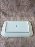 Blue and White Ceramic Trinket Tray