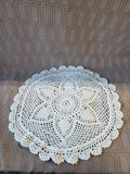 (B) Lot of Crochet Doilies