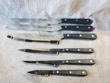 Set of 6 J.A. Henckels International Stainless Eversharp Knives