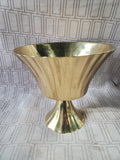 Brass Pedestal Bowl