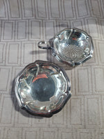 Silverplate Tea Steeper with Saucer