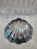 Silverplate Seashell Trinket Dish