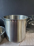 Calphalon 12 QT Stock Pot with Dual Steamer Inserts