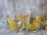 Set of 4 Cellini Pineapple Rocks Glasses