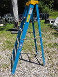 Werner 6' Fiberglass Ladder - A
