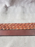 Pair of Eddie Bauer Leather Belts—Women's Size XL