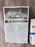 Hasegawa Hobby Kits AV-8B Harrier II 1:72 Scale Kit UNUSED