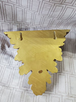 Ornate Gold Toned Wall Shelf