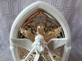 Lenox Illuminations "Lit Angel Scene" Figurine WORKS