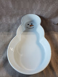 Chantal Stoneware Snowman Dish