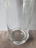 Tall Clear Glass Vase