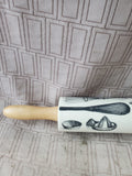 Williams-Sonoma Stoneware Kitchen Utensil Rolling Pin