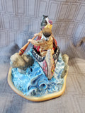 Maruri Limited Edition Santa's World Travels Collection "Rapid Delivery" Figurine