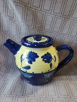 Hand Painted Ceramic Teapot