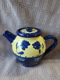 Hand Painted Ceramic Teapot